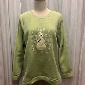 NWT Holiday Christmas Snowman Sweater